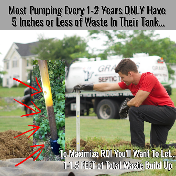 septic pumping maintenance test